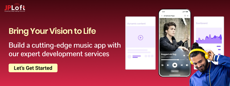 Create a Music App CTA